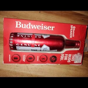 Budweiser Red and White Bluetooth Speaker
